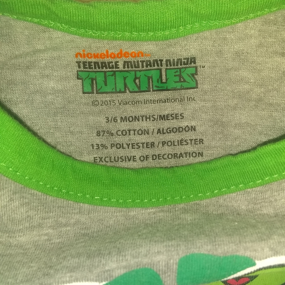 Teenage Mutant Ninja turtles Green One Piece